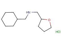 (cyclohexylmethyl)(tetrahydro-2-furanylmethyl)amine hydrochloride