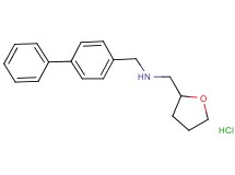 (4-biphenylylmethyl)(tetrahydro-2-furanylmethyl)amine hydrochloride