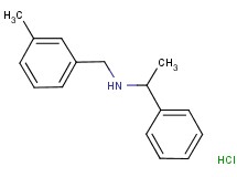 N-(3-methylbenzyl)-1-phenylethanamine hydrochloride