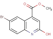 methyl 6-bromo-2-hydroxyquinoline-4-carboxylate methyl 6-bromo-2-hydroxyquinoline-4-carboxylate