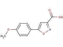 5-(4-methoxyphenyl)-3-isoxazolecarboxylic acid