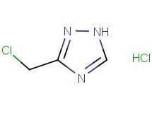 3-(chloromethyl)-1H-1,2,4-triazole hydrochloride