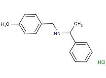 N-(4-methylbenzyl)-1-phenylethanamine hydrochloride