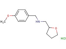 (4-methoxybenzyl)(tetrahydro-2-furanylmethyl)amine hydrochloride