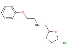 (2-phenoxyethyl)(tetrahydro-2-furanylmethyl)amine hydrochloride