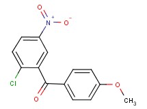 (2-chloro-5-nitrophenyl)(4-methoxyphenyl)methanone