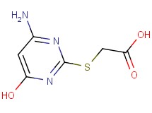 [(4-amino-6-hydroxypyrimidin-2-yl)thio]acetic acid