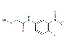 N-(4-chloro-3-nitrophenyl)-2-methoxyacetamide