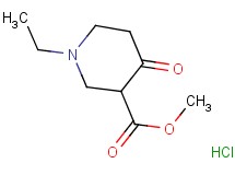 methyl 1-ethyl-4-oxo-3-piperidinecarboxylate hydrochloride