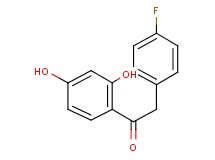 1-(2,4-dihydroxyphenyl)-2-(4-fluorophenyl)ethanone