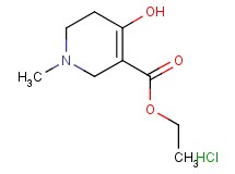 ethyl 4-hydroxy-1-methyl-1,2,5,6-tetrahydro-3-pyridinecarboxylate hydrochloride