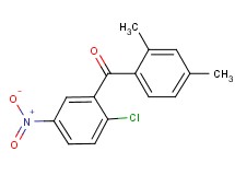 (2-chloro-5-nitrophenyl)(2,4-dimethylphenyl)methanone