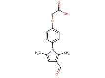 [4-(3-formyl-2,5-dimethyl-1H-pyrrol-1-yl)phenoxy]acetic acid