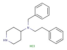 N-benzyl-N-(2-phenylethyl)piperidin-4-amine hydrochloride