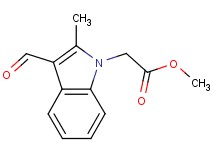 methyl (3-formyl-2-methyl-1H-indol-1-yl)acetate