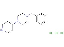 1-benzyl-4-(4-piperidinyl)piperazine trihydrochloride