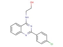 2-{[2-(4-chlorophenyl)quinazolin-4-yl]amino}ethanol