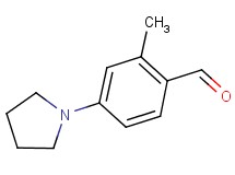 2-methyl-4-pyrrolidin-1-ylbenzaldehyde