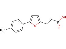 3-[5-(4-methylphenyl)-2-furyl]propanoic acid