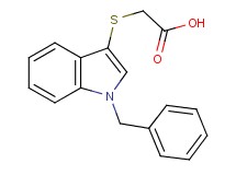 [(1-benzyl-1H-indol-3-yl)thio]acetic acid