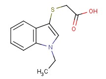 [(1-ethyl-1H-indol-3-yl)thio]acetic acid