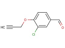 3-chloro-4-(prop-2-yn-1-yloxy)benzaldehyde