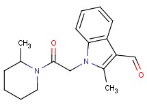 2-methyl-1-[2-(2-methylpiperidin-1-yl)-2-oxoethyl]-1H-indole-3-carbaldehyde