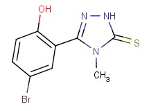 5-(5-bromo-2-hydroxyphenyl)-4-methyl-2,4-dihydro-3H-1,2,4-triazole-3-thione