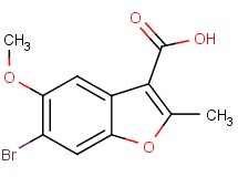 6-bromo-5-methoxy-2-methyl-1-benzofuran-3-carboxylic acid