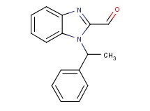 1-(1-phenylethyl)-1H-benzimidazole-2-carbaldehyde