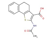 2-(acetylamino)-4,5-dihydronaphtho[1,2-b]thiophene-3-carboxylic acid