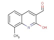 2-hydroxy-8-methylquinoline-3-carbaldehyde
