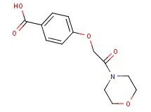 4-(2-morpholin-4-yl-2-oxoethoxy)benzoic acid