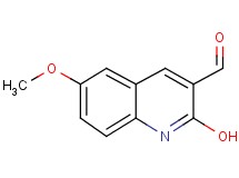 2-hydroxy-6-methoxyquinoline-3-carbaldehyde