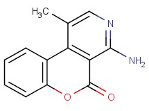 4-amino-1-methyl-5H-chromeno[3,4-c]pyridin-5-one