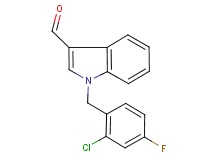 1-(2-chloro-4-fluorobenzyl)-1H-indole-3-carbaldehyde
