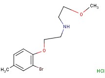 [2-(2-bromo-4-methylphenoxy)ethyl](2-methoxyethyl)amine hydrochloride