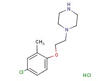 1-[2-(4-chloro-2-methylphenoxy)ethyl]piperazine hydrochloride