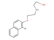 2-({2-[(1-bromo-2-naphthyl)oxy]ethyl}amino)ethanol
