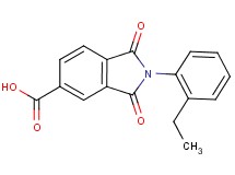 2-(2-ethylphenyl)-1,3-dioxoisoindoline-5-carboxylic acid