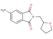 5-amino-2-(tetrahydro-2-furanylmethyl)-1H-isoindole-1,3(2H)-dione