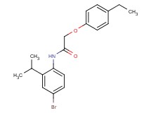 N-(4-bromo-2-isopropylphenyl)-2-(4-ethylphenoxy)acetamide