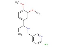 [1-(3,4-dimethoxyphenyl)propyl](3-pyridinylmethyl)amine hydrochloride