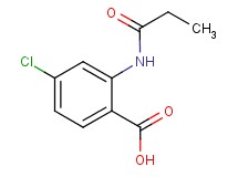 4-chloro-2-(propionylamino)benzoic acid