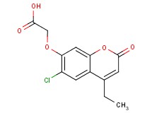 [(6-chloro-4-ethyl-2-oxo-2H-chromen-7-yl)oxy]acetic acid