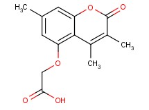 [(3,4,7-trimethyl-2-oxo-2H-chromen-5-yl)oxy]acetic acid