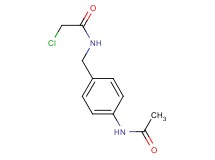 N-[4-(acetylamino)benzyl]-2-chloroacetamide