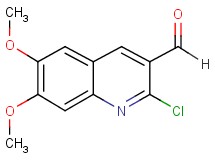 2-chloro-6,7-dimethoxy-3-quinolinecarbaldehyde