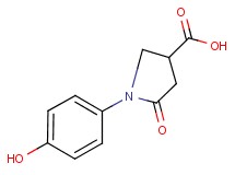 1-(4-hydroxyphenyl)-5-oxopyrrolidine-3-carboxylic acid