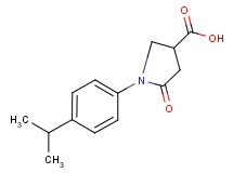 1-(4-isopropylphenyl)-5-oxopyrrolidine-3-carboxylic acid